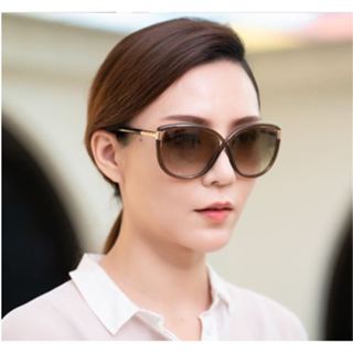 TOM FORD 經典八字 太陽眼鏡－透明咖啡色 (原廠公司貨)