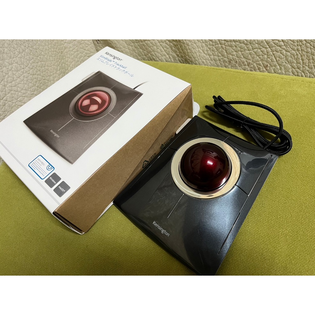 肯辛通 Kensington SlimBlade Trackball 軌跡球滑鼠