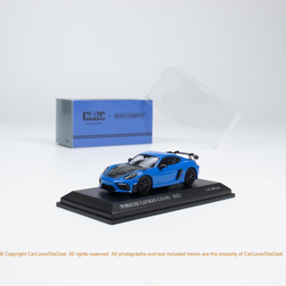 <阿爾法>MINICHAMPS x CLDC Porsche Cayman GT4 RS 2022 Blue