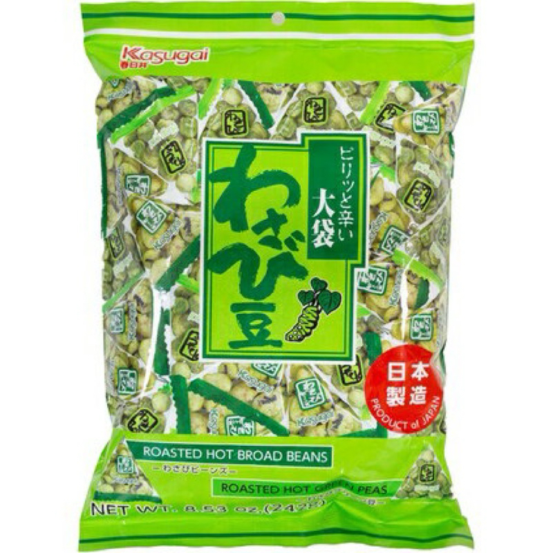 春日井 日本零食 Kasugai 大袋芥末豆(265g) 【食光機】