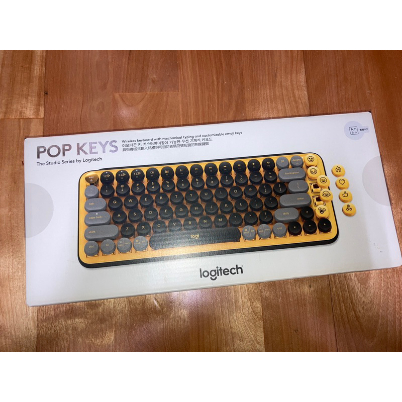 【二手】Logitech羅技-POP KEYS 無線機械式鍵盤
