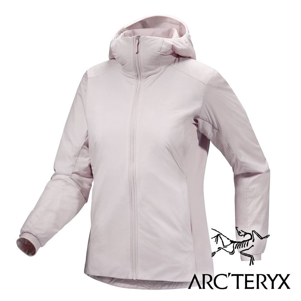 【Arc'teryx 始祖鳥】女Atom化纖連帽外套『暖石灰』X006780 戶外 露營 登山 健行 休閒 時尚 保暖