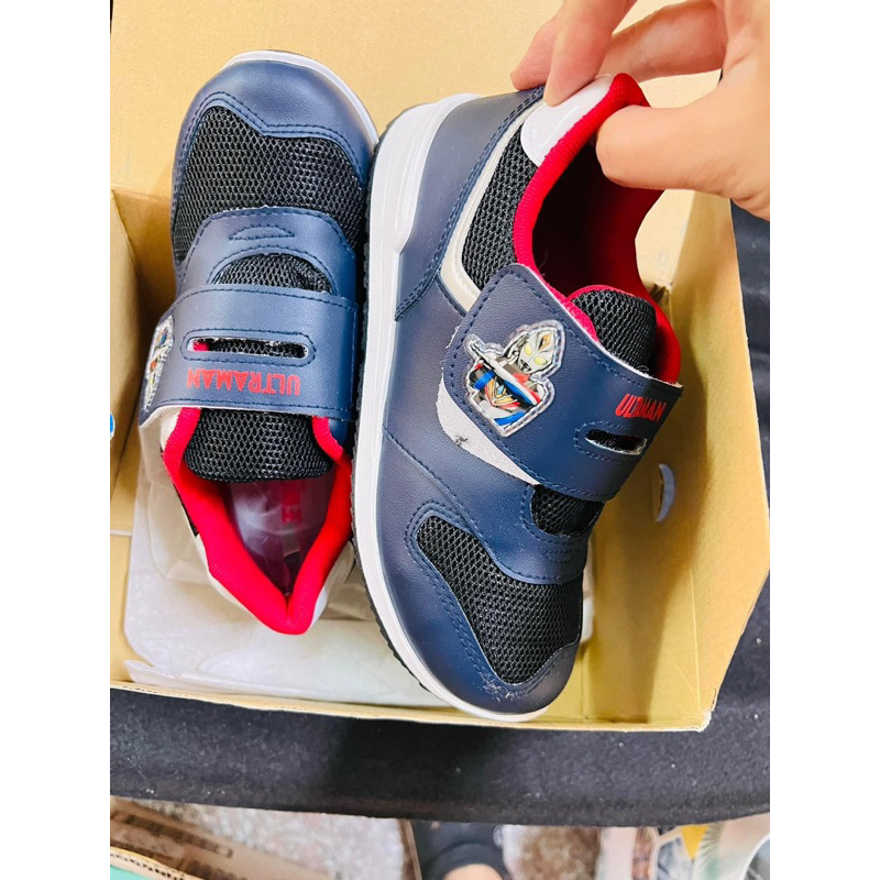 超人力霸王 奧特曼 布鞋跟布希鞋台灣製造 21cm