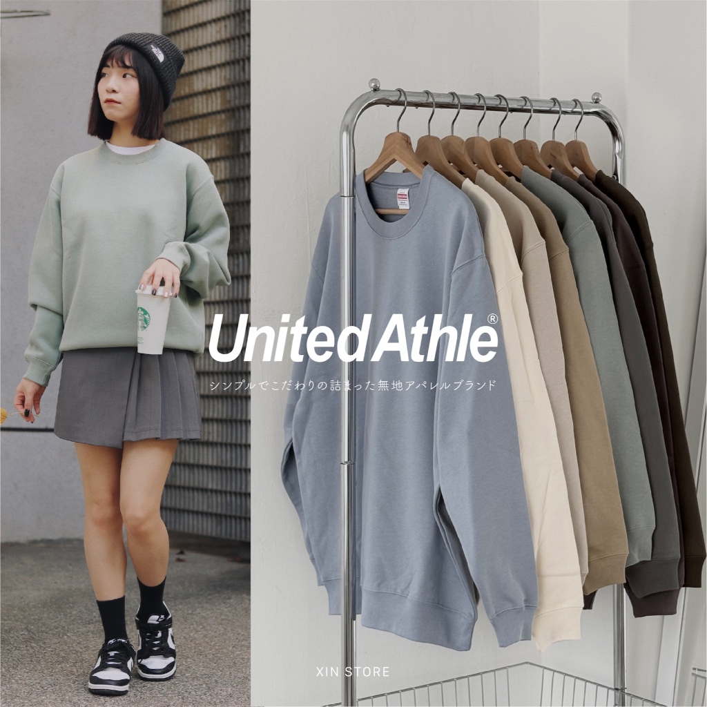 Xin Store🔹United Athle UA Sweatshirt 5928 10.0oz 刷毛 大學Tee 莫蘭