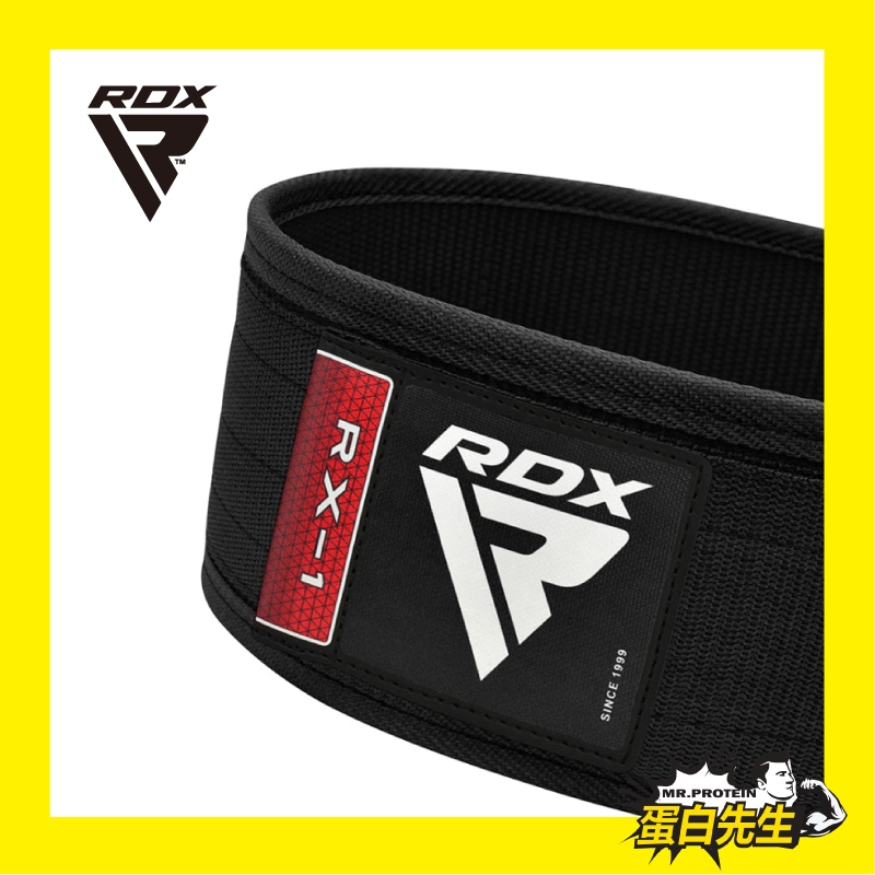 英國 RDX 2022 NEW 舉重健身 四吋 尼龍 健身腰帶 (來自英國.健身品牌)