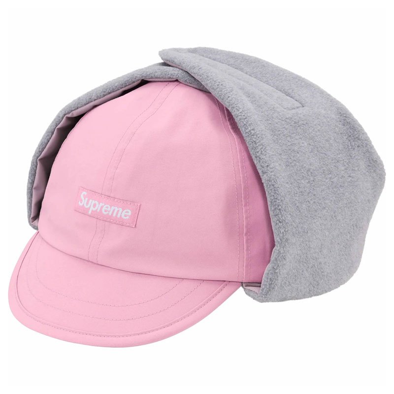 SUPREME x GORE-TEX FW23 EARFLAP CAP 飛行帽 (粉紫色) 化學原宿