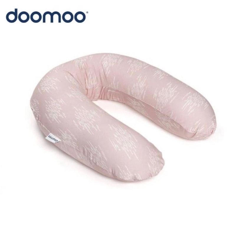 Doomoo 有機棉舒眠月亮枕(月亮枕 孕婦枕 舒適透氣)