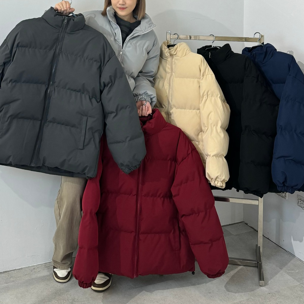 韓式立領  麵包外套 科技絨保暖外套 防風 外套  【PS中壢】