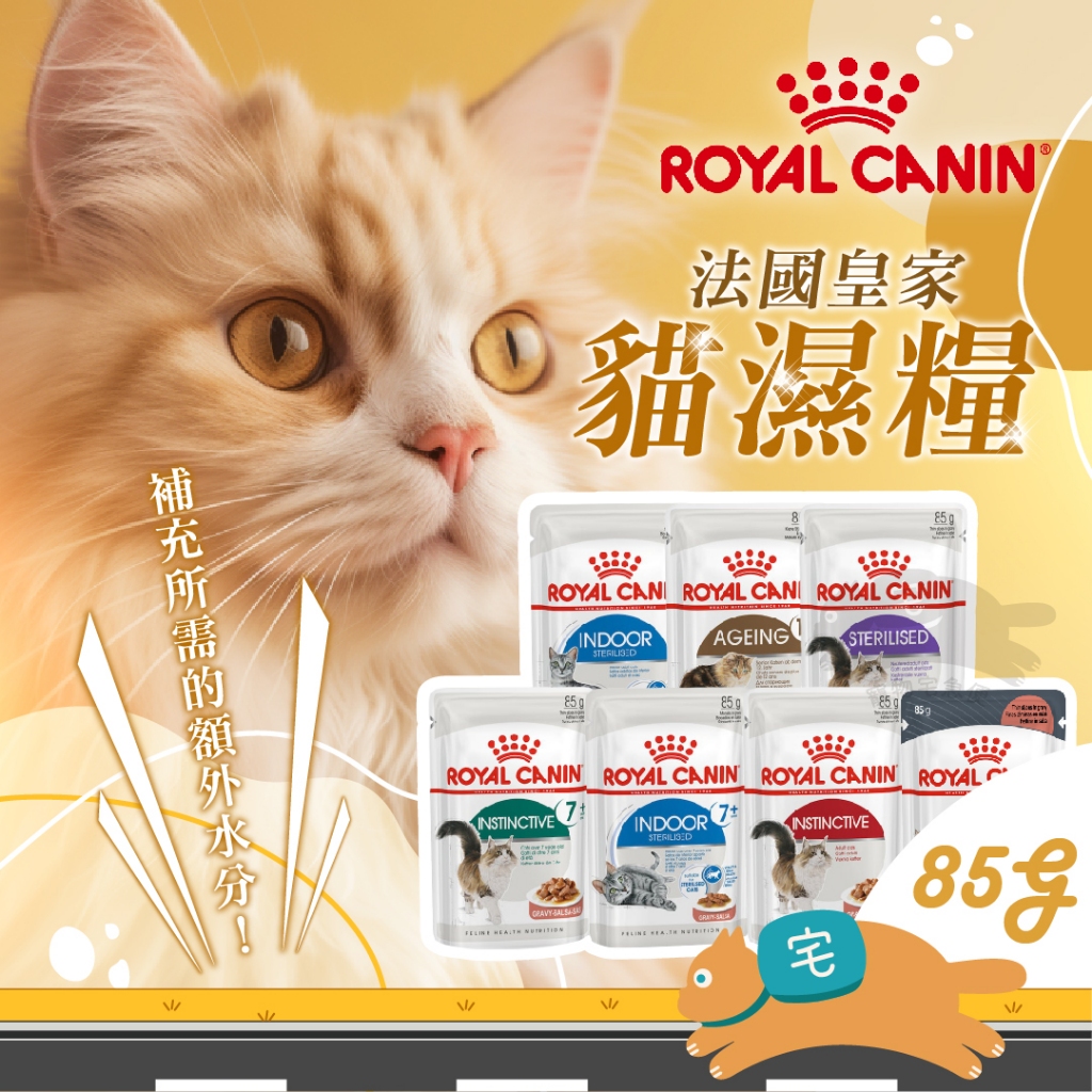 法國皇家 皇家 ROYAL CANIN 貓濕糧 貓飼料 濕糧 餐包 主食罐 主食餐包 貓主食濕糧 85g