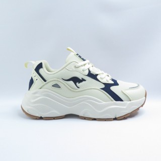 KangaROOS KW41281 女款 休閒鞋 DAZZLE 2 米x藏青【iSport愛運動】