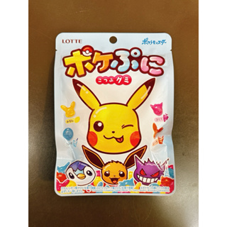 日本糖果 軟糖 寶可夢 日系零食 LOTTE樂天 寶可夢造型軟糖