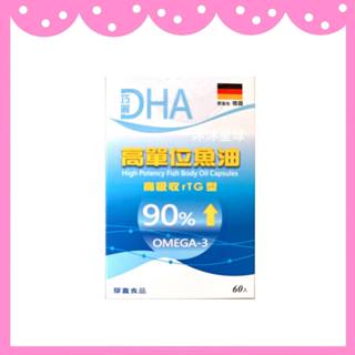 【免運】✨巧麗 德國高單位 魚油膠囊食品(高吸收RTG型) 60顆✨ 魚油 EPA DHA OMEGA-3 高單位魚油