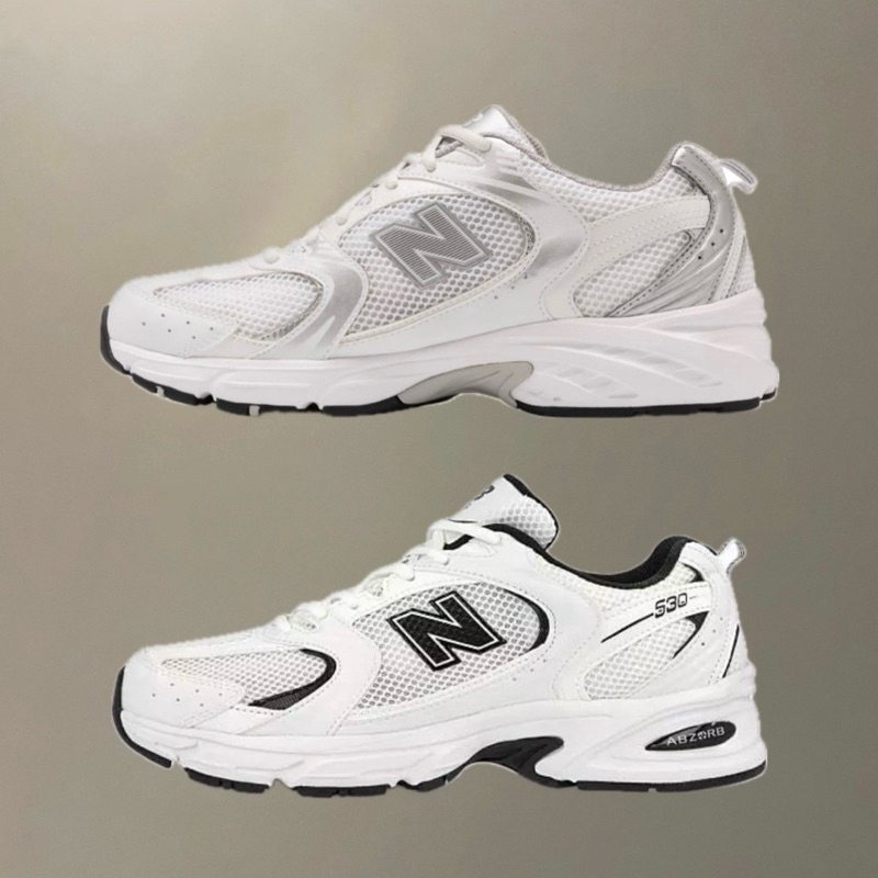 [Ban]NEW BALANCE 530 "MUNSELL WHITE" 銀白 白黑 休閒鞋 男女款 MR530EMA