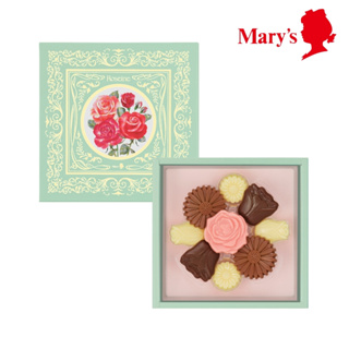 ★ Ching Dian Shop ★【現貨】 Mary's Roseine花朵🌺巧克力禮盒9入