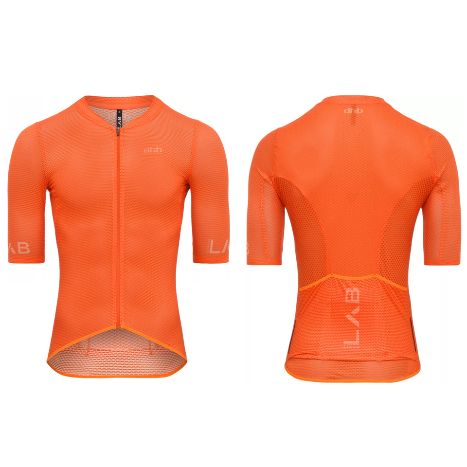 [曾都督] 英國 dhb Aeron Lab Ultralight 頂級競賽短袖車衣-橘色