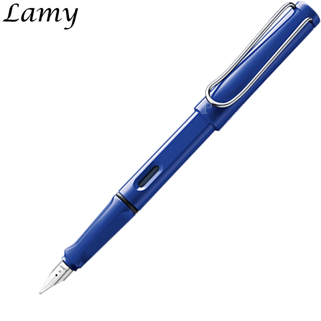 【Penworld】德國製 LAMY拉米 狩獵者14藍色鋼筆