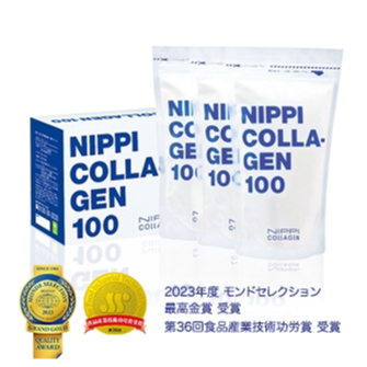 NIPPI 膠原蛋白粉 110g x 3 袋 日本製造 低分子量 易吸收 快速溶解 日本直送
