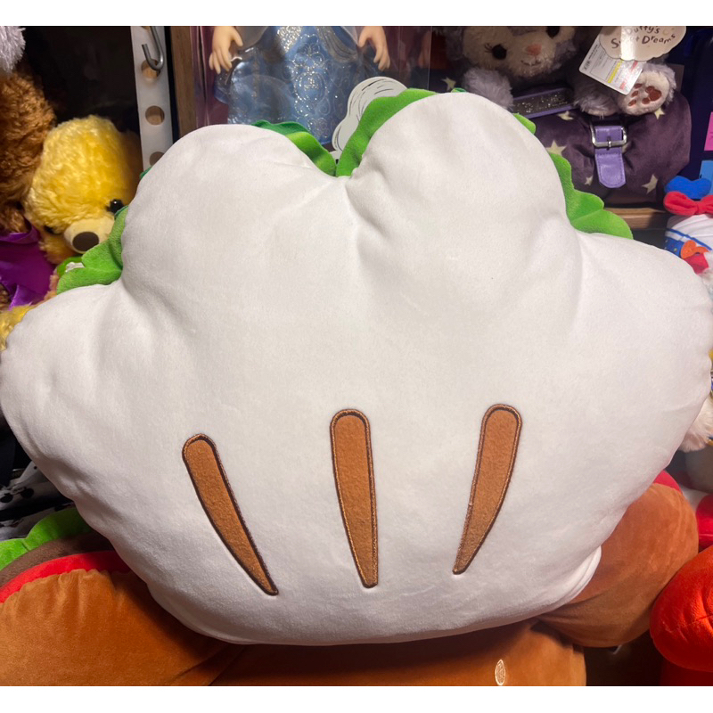 🌟現貨🌟日本 迪士尼 樂園 限定 療癒 柔軟 食物系列 米奇 手掌 刈包 漢堡 娃娃抱枕 抱枕
