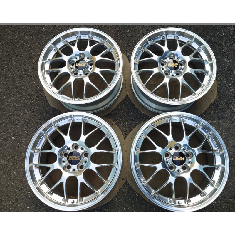 售 日製 BBS RSGT 18吋雙片鍛造鋁圈