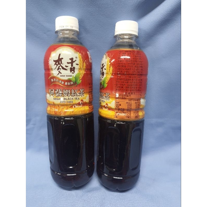 統一 麥香阿薩姆紅茶 600ml（1單最多12瓶）效期：2024.06.16