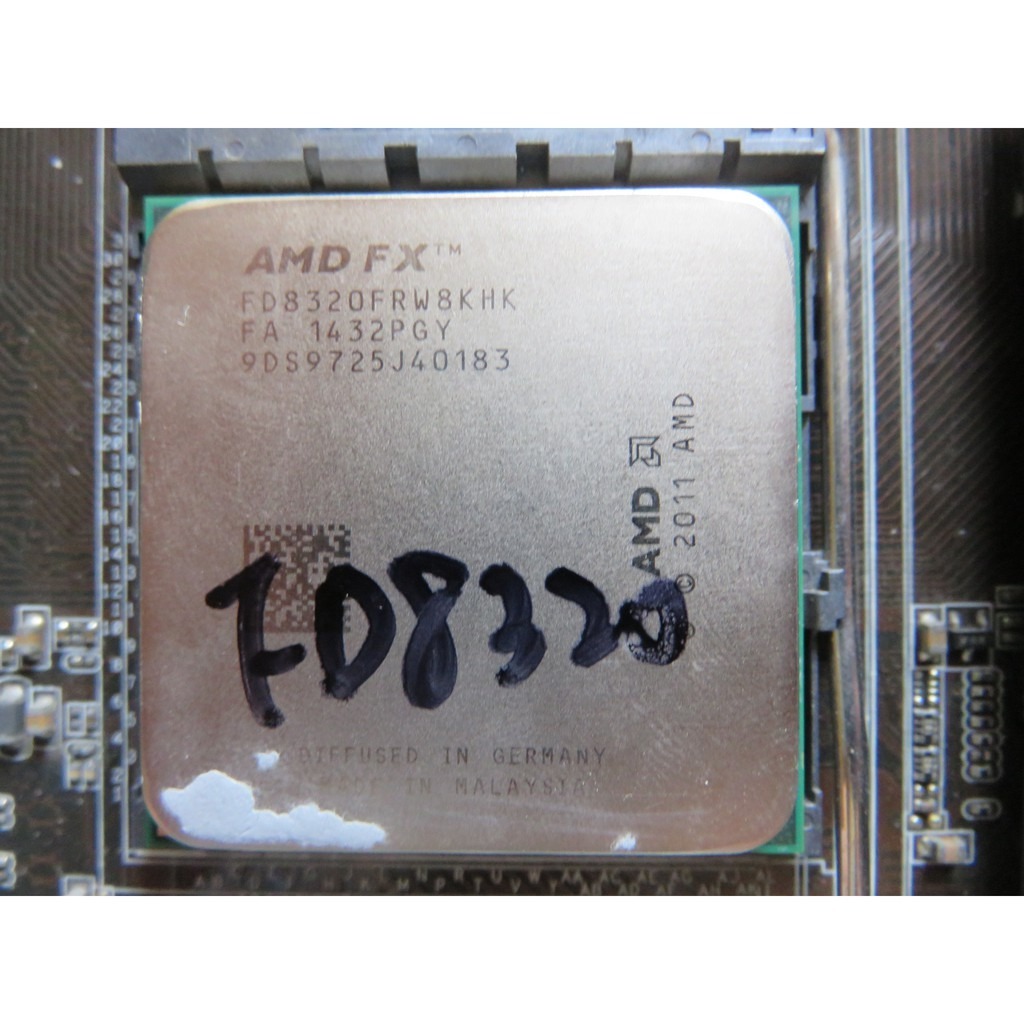 C.故障 AMD CPU- FX FD8320FRHKBOX八核 當報廢核銷換取良品使用  直購價280