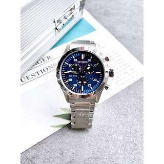 CITIZEN 星辰錶 都會型男三環計時光動能 Eco-Drive 男錶 AT2520-89L 原廠公司貨 聖誕節推薦款