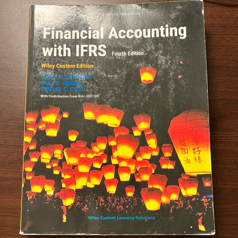 Financial Accounting with IFRS Wiley Custom Edition 4/e