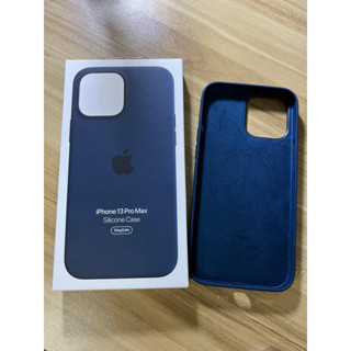 美國總統最愛深邃藍色! 蘋果原廠矽膠保護殼 iPhone 13 Pro Max 6.7吋用Apple MagSafe