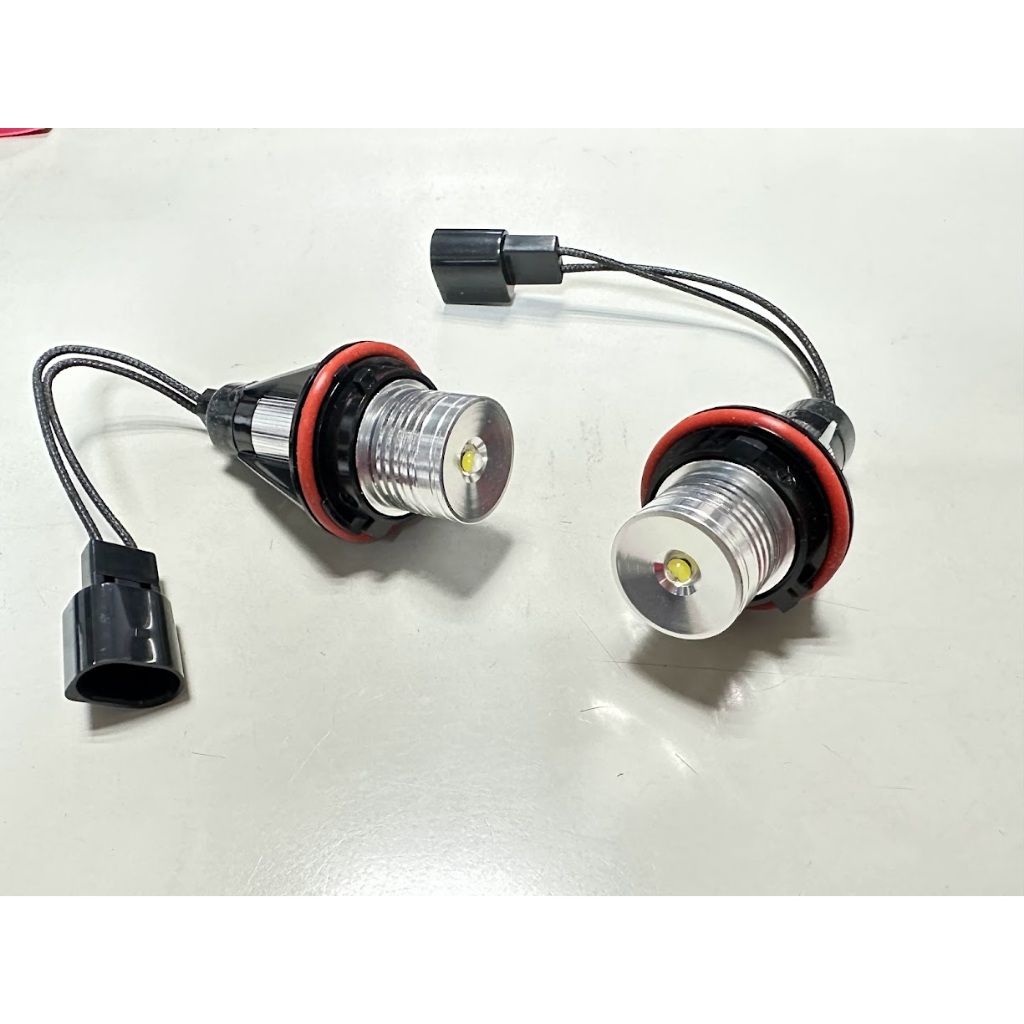 新店【阿勇的店】BMW E39大燈光圈 LED白光 E60 E87 X3 X5 E83 E53 e65 e61天使眼