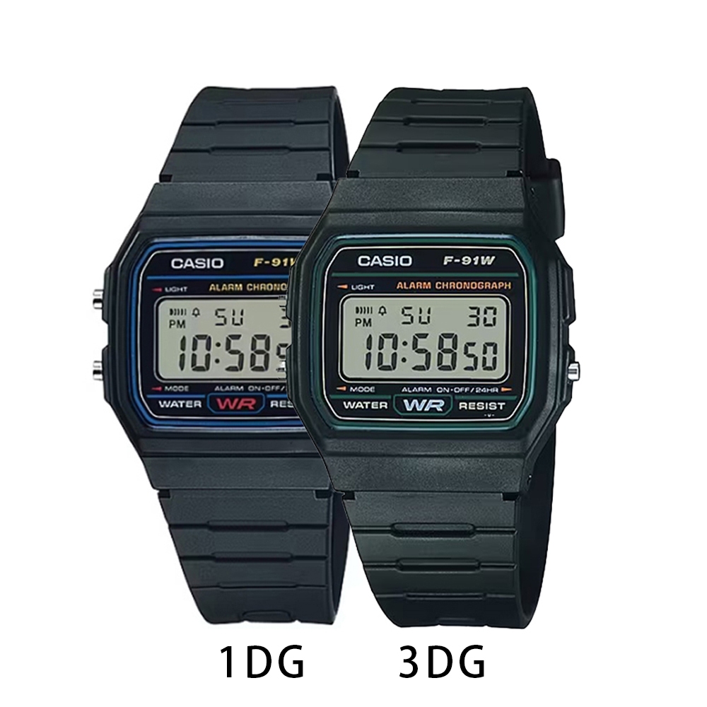 【WANgT】Casio 卡西歐 F-91W 經典不敗簡約輕薄電子錶