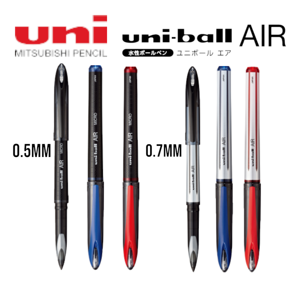 【YUBU】uni 三菱 uni-ball AIR 0.5mm/0.7mm 水性筆 UBA-201 直液式