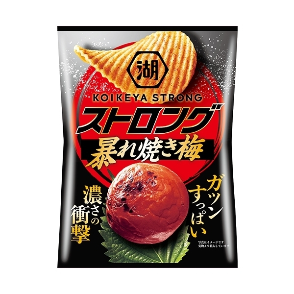 【現貨】💥 日本湖池屋KOIKEYA STRONG系列 狂暴💥烤梅子洋芋片💥