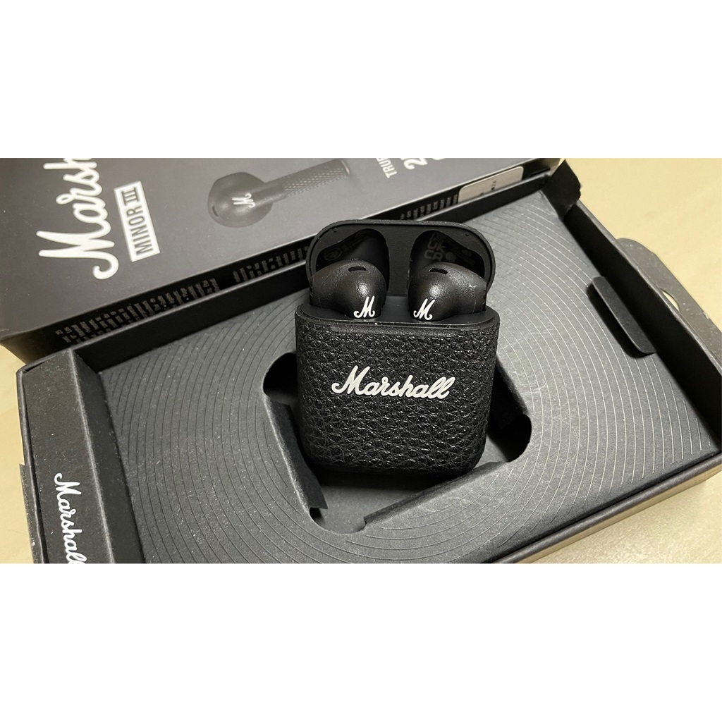 Marshall - Minor III真無線藍芽耳機(經典黑)