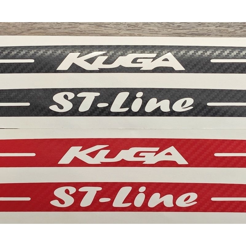新酷 KUGA ST-LINE MK3 三代皆可貼 第三煞車燈貼紙 3D立體碳纖維卡夢 煞車燈 貼紙 尾翼
