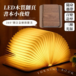 全新 SunZa LED原木摺疊屏風書燈(大本)