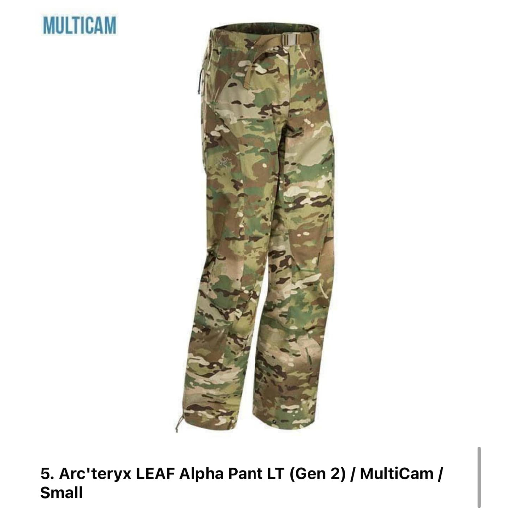 「現貨」始祖鳥 軍鳥 Arc'teryx LEAF Alpha Pant LT/ Gen 2/ 防水/ 透氣軟殼褲