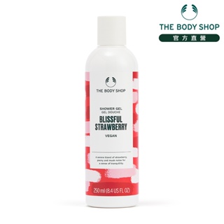 【THE BODY SHOP 美體小舖】花果戀歌草莓&牡丹沐浴膠-250ML