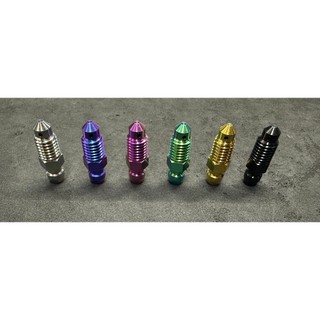Ti6Al4V鈦合金M8*P1.25卡鉗洩油螺絲 B8R/水冷BWS/六代勁戰/Force2.0/Augur原廠卡鉗適用