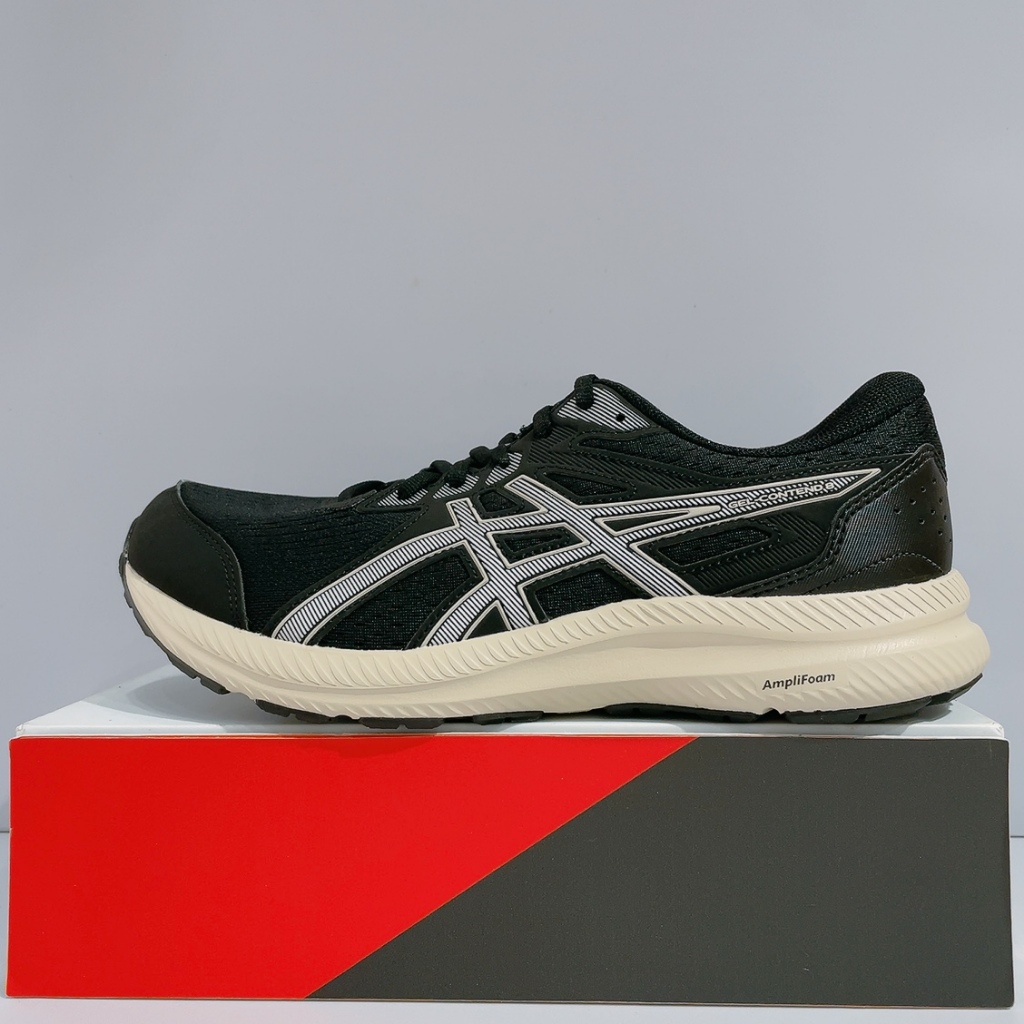 ASICS GEL-CONTEND 8 (4E) 男生 黑色 透氣 寬楦 輕量 運動 慢跑鞋 1011B679-006
