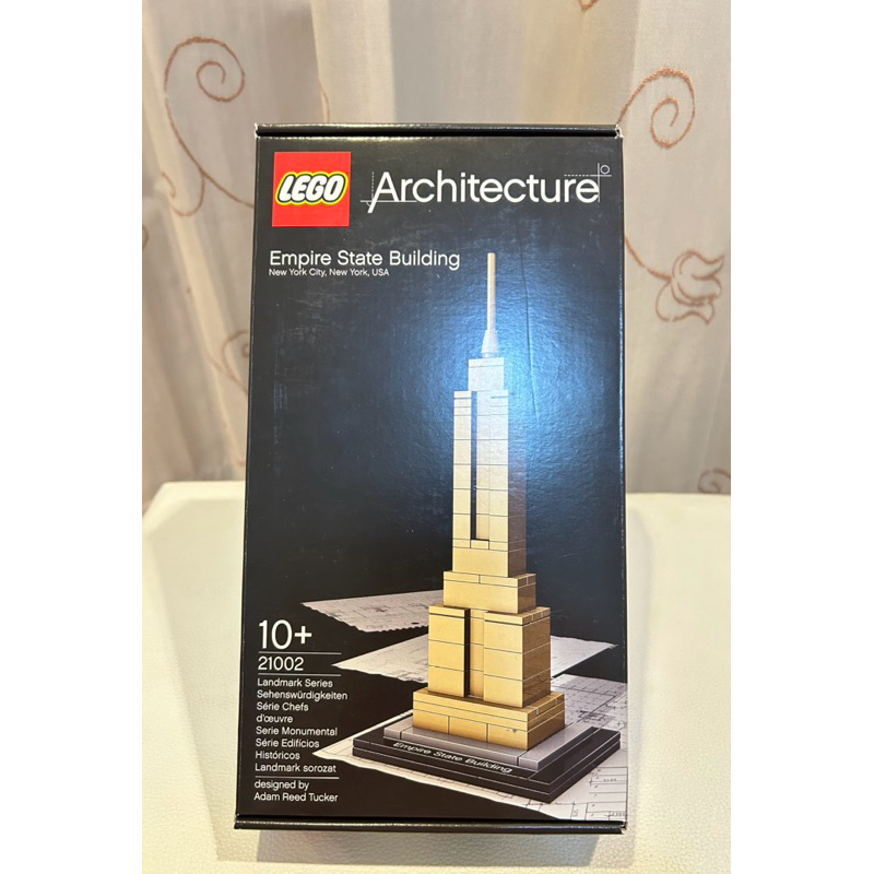 LEGO 樂高 21002 Empire State Building 2008年 紐約-帝國大廈～全新未組