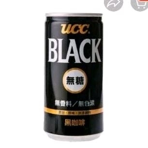 UCC BLACK 無糖咖啡 咖啡 185g 黑咖啡 日本製造