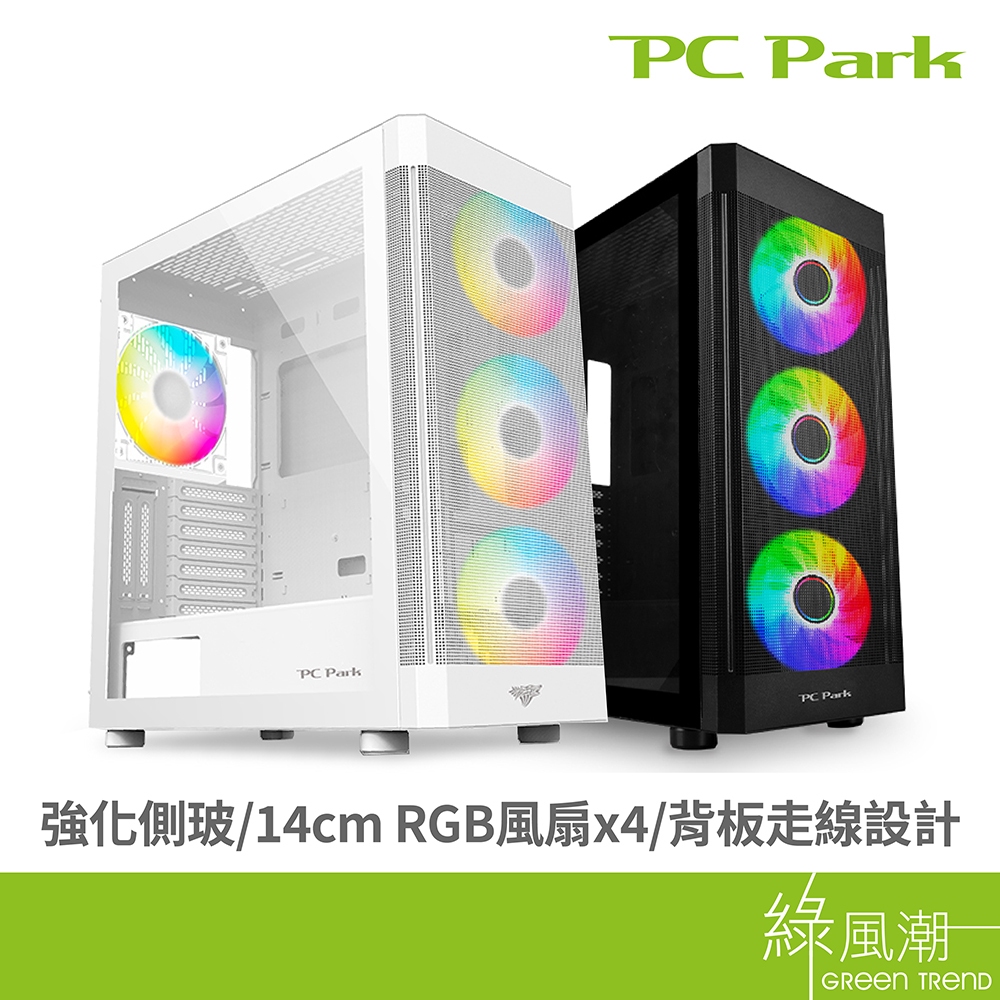 PC Park KTX ARGB 電腦機殼 內附風扇4個 E-ATX/ATX/Micro ATX/ITX