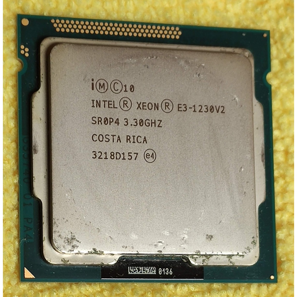 1155腳位E3-1230 V2的CPU