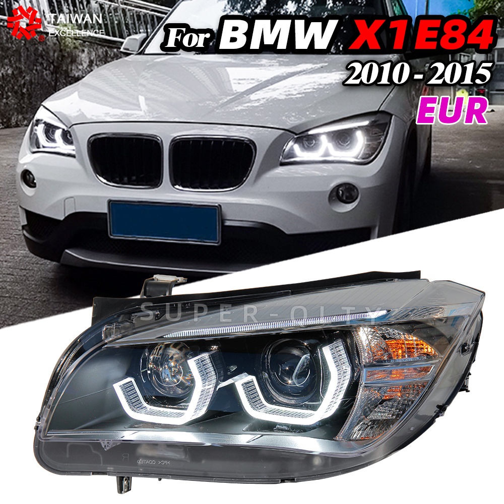 適用於BMW寶馬X1/E84 2011-2015 歐規原車鹵素 /原車氙氣無AFS升級改裝全LED大燈無損安裝有保固