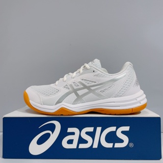 ASICS UPCOURT 5 GS 中童 白色 耐磨 訓練 運動 羽球鞋 排球鞋 1074A039-101