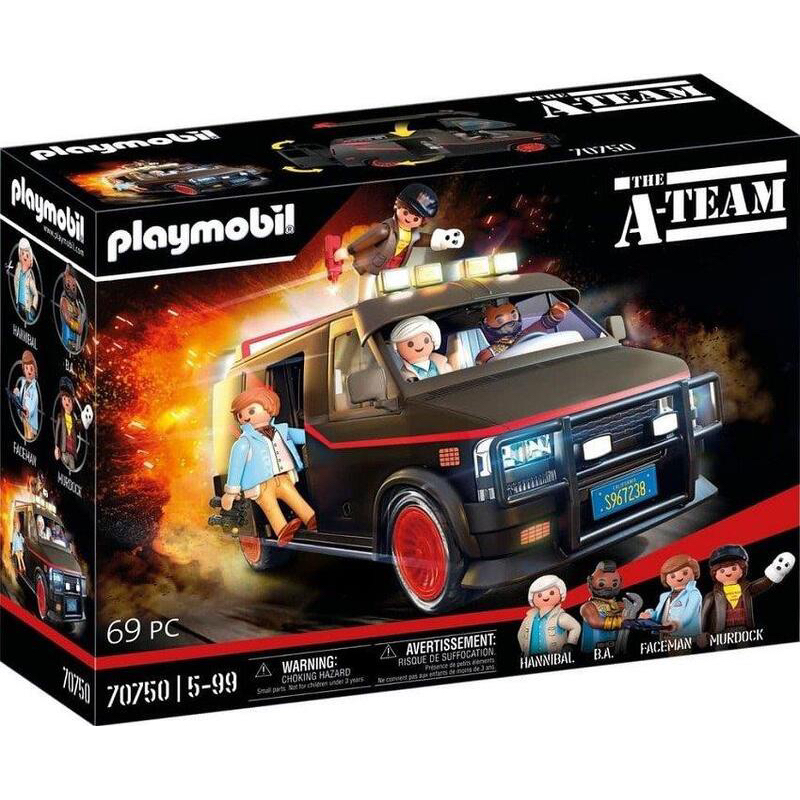 鍾愛一生德國玩具 Playmobil 摩比 70750 A-Team 貨車