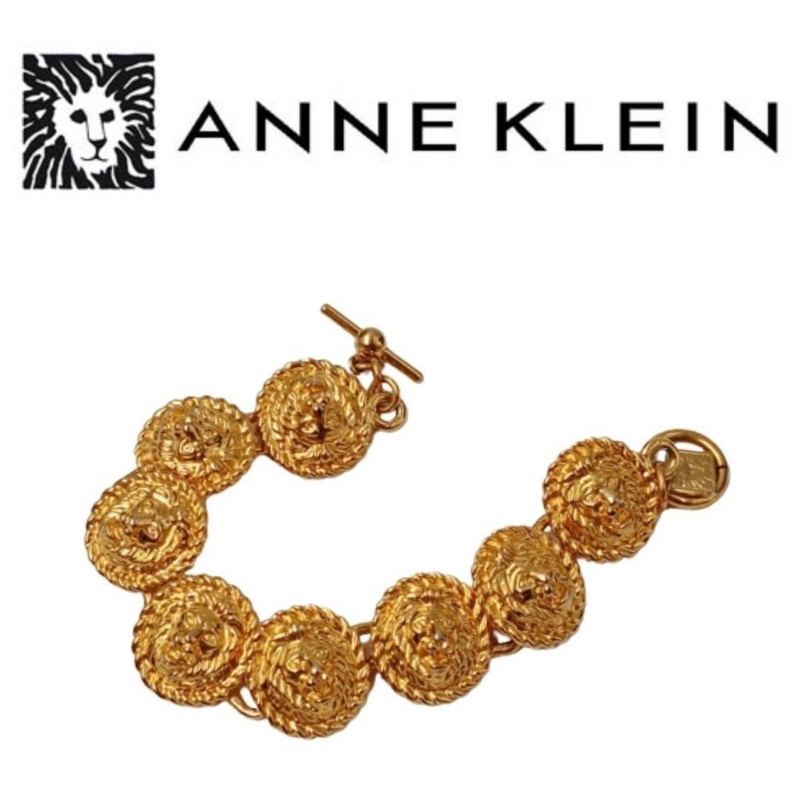 ANNE KLEIN VINTAGE 獅頭 手鍊【保證真品&amp;超低價可刷卡分六期】