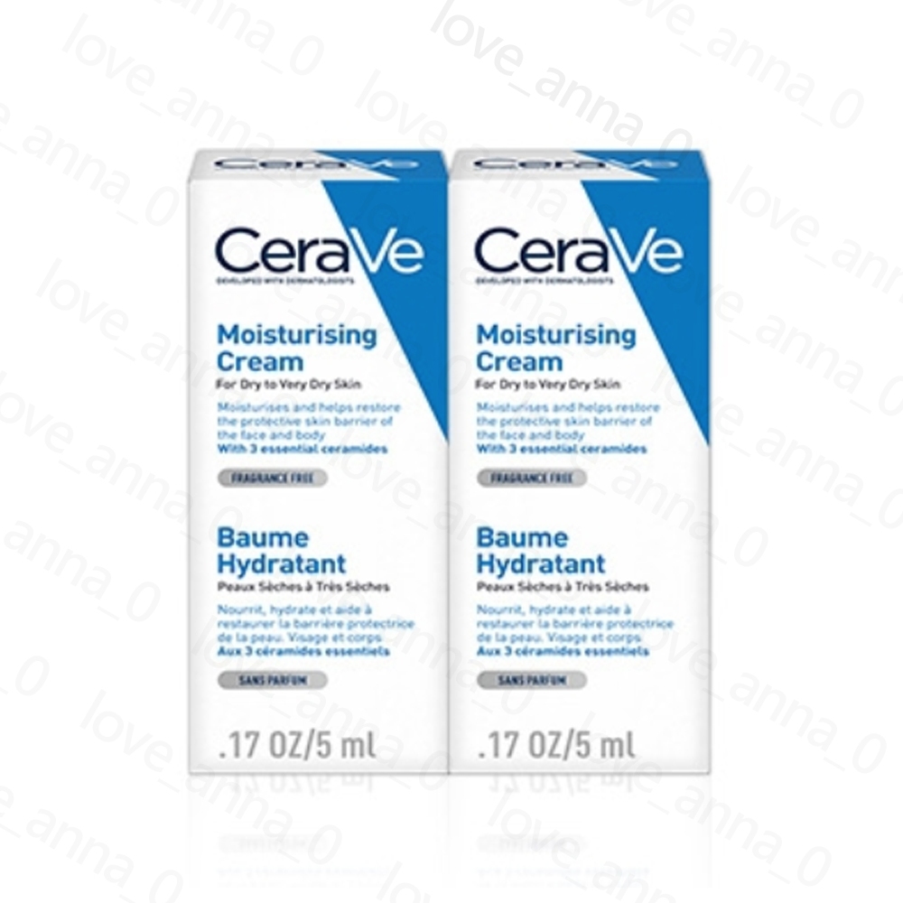 (贈品勿下單) CeraVe 適樂膚 長效潤澤修護霜5ml 乳液 保濕 身體乳
