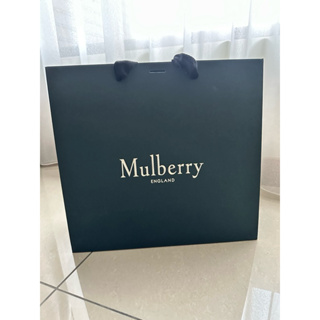 精品 名品 英國 England Mulberry Alexa 紙袋 紙帶 紙盒