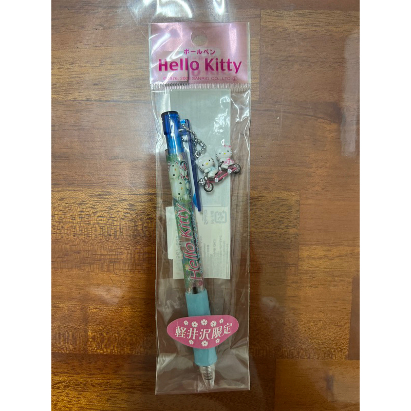 日本製 Hello Kitty 輕井澤 腳踏車 原子筆